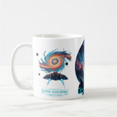 Kosmisches Astronauten-Unknown-Space-Explorer-Deep Kaffeetasse (Links)
