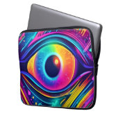 Kosmisches Auge der Träume Laptopschutzhülle (Vorderseite Links)