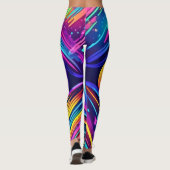Kosmisches Auge der Träume Leggings (Rückseite)