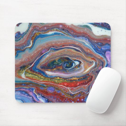 Kosmisches Auge der Universum-Mausunterlage Mousepad (Mit Mouse)