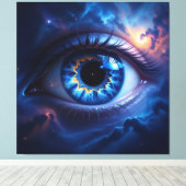 Kosmisches Auge   Leinwanddruck (Insitu (Holzboden))