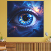 Kosmisches Auge   Leinwanddruck (Insitu (Wohnzimmer))