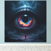 Kosmisches Auge   Leinwanddruck (Insitu (Holzboden))