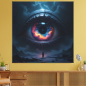 Kosmisches Auge   Leinwanddruck (Insitu (Wohnzimmer))