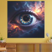 Kosmisches Auge Leinwanddruck (Insitu (Wohnzimmer))