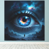 Kosmisches Auge   Leinwanddruck (Insitu (Holzboden))