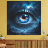 Kosmisches Auge   Leinwanddruck (Insitu (Wohnzimmer))