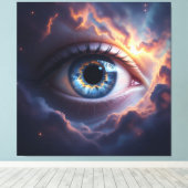 Kosmisches Auge Leinwanddruck (Insitu (Holzboden))