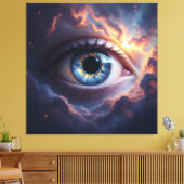 Kosmisches Auge Leinwanddruck (Insitu (Wohnzimmer))