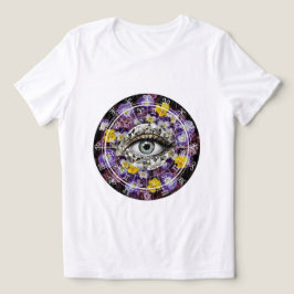 Kosmisches Auge Mandala T - Shirt 👁️ ✨