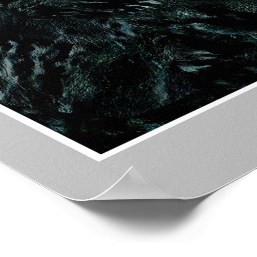 Kosmisches Auge Poster (Ecke)