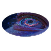 Kosmisches Augenlicht Schneidebrett (Ecke)