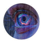 Kosmisches Augenlicht Schneidebrett (Vorderseite)