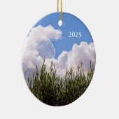 Kosmisches Baby Keramik Ornament (Rechts)