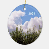 Kosmisches Baby Keramik Ornament (Links)