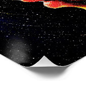 Kosmisches Bewusstsein - Abstraktion Poster (Ecke)