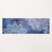 Kosmisches Bewusstsein Galaxie Meditation Yogamatte (Vorderseite (Horizontal))