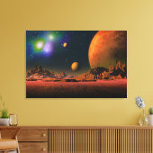 Kosmisches Bewusstsein Leinwanddruck (Insitu (Wohnzimmer))