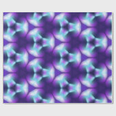 kosmisches Blau Geschenkpapier (Flach)