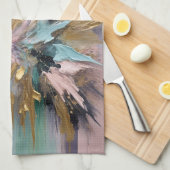 kosmisches Blut Geschirrtuch (Viertel Falte)