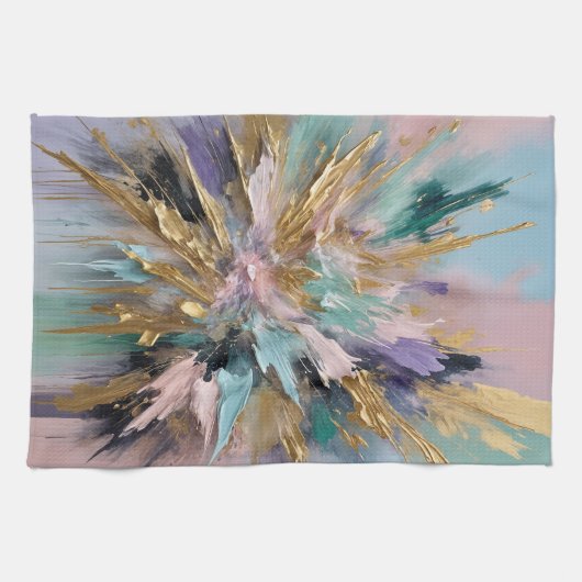 kosmisches Blut Geschirrtuch (Horizontal)