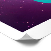 kosmisches Blut Poster (Ecke)