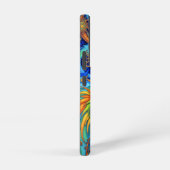 Kosmisches Blut: Surrealer Energiefluss Samsung Galaxy Hülle (Rechte Seite)