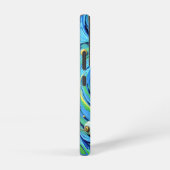 Kosmisches Blut: Surrealer Energiefluss Samsung Galaxy Hülle (Rechte Seite)