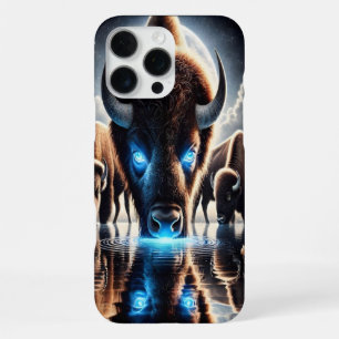 Kosmisches Buffalo-Bison-Reflektionen unter dem nä iPhone 16 Pro Max Hülle