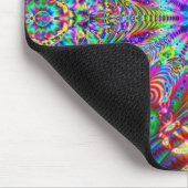 Kosmisches Creatrip - psychedelischer trippy Mousepad (Ecke)