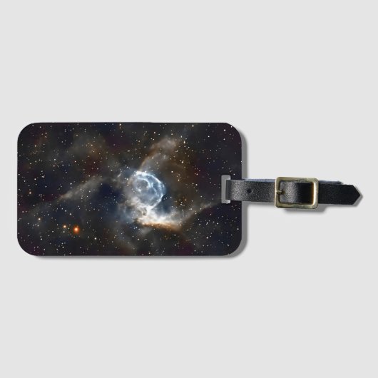 Kosmisches Design Gepäckanhänger (Vorderseite (Horizontal))