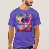 Kosmisches Ding Unisex T - Shirt, weich und komisc T-Shirt (Vorderseite)