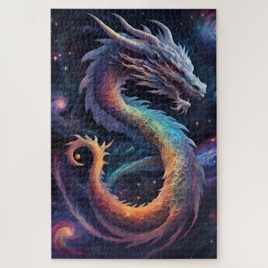 kosmisches Drachen-Puzzle Puzzle (Vertikal)