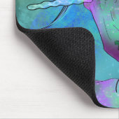 Kosmisches Einhorn 11 Mousepad (Ecke)