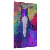 Kosmisches Einhorn 5 Klemmbrett (Rechts)
