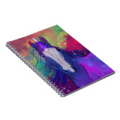 Kosmisches Einhorn 5 Notizblock (Rechte Seite)