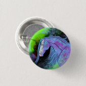 Kosmisches Einhorn 6 Button (Vorne & Hinten)