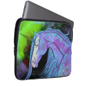 Kosmisches Einhorn 6 Laptopschutzhülle (Vorne Rechts)