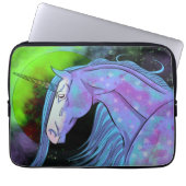 Kosmisches Einhorn 6 Laptopschutzhülle (Vorderseite)