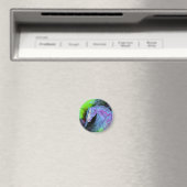Kosmisches Einhorn 6 Magnet (In Situ (Geschirrspüler))