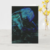 Kosmisches Eis Karte (Gelbe Blume)