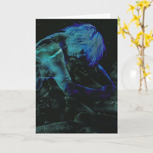 Kosmisches Eis Karte (Gelbe Blume)