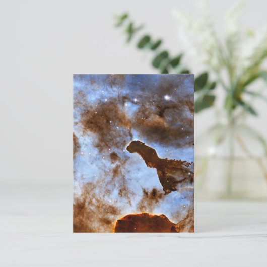 Kosmisches Eis Postkarte (Stehend Vorderseite)