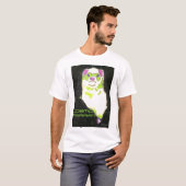 Kosmisches Frettchen T-Shirt (Vorne ganz)