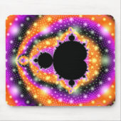Kosmisches Frucht-Fraktal Mousepad (Vorne)