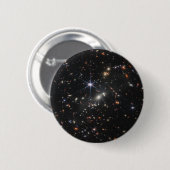 Kosmisches Galaxienhaufen-Tiefraum-Pinback-Button Button (Vorne & Hinten)
