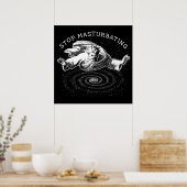 Kosmisches Gebot Poster (Küche)