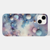 Kosmisches Glühen: Holografisches Starry Phone Cas Case-Mate iPhone Hülle (Rückseite (Horizontal))