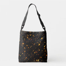 Kosmisches Gold Star Crossbody Tote Stylische Tasc