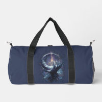 Kosmisches Hand-Dunkelfantasy-Reisetasche